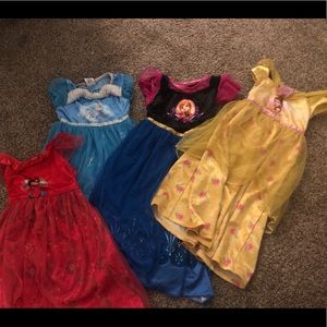 Disney Princess dresses(nightgowns)
